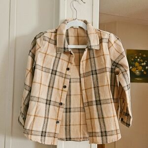 Shein Plaid Flannel Shirt